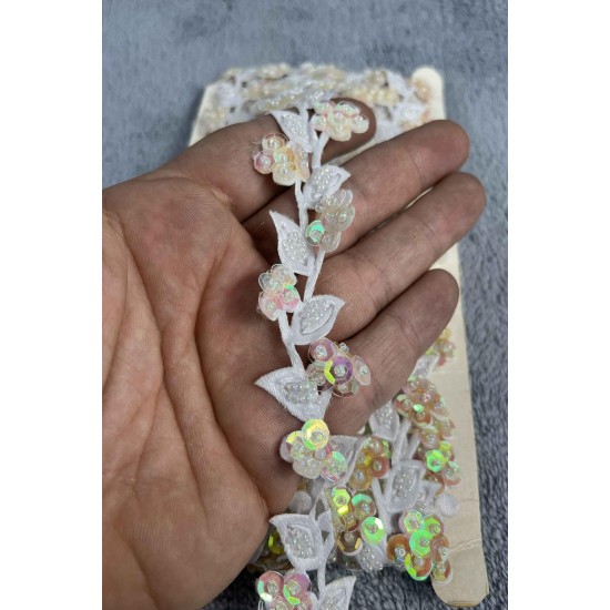 Ardexa Dekoratif Şerit Kenar S&uuml;s&uuml; &ndash; El İşi, Organizasyon, S&uuml;sleme İ&ccedil;in 3 cm En 1 Metre-SRT-300-100