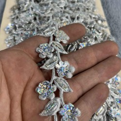 Nexiuma Dekoratif Şerit Kenar S&uuml;s&uuml; &ndash; El İşi, Organizasyon, S&uuml;sleme İ&ccedil;in 3 cm En 1 Metre-SRT-300-102