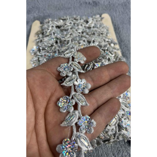 Nexiuma Dekoratif Şerit Kenar S&uuml;s&uuml; &ndash; El İşi, Organizasyon, S&uuml;sleme İ&ccedil;in 3 cm En 1 Metre-SRT-300-102