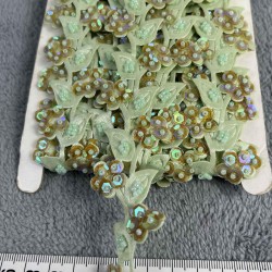 Korvex Dekoratif Şerit Kenar S&uuml;s&uuml; &ndash; El İşi, Organizasyon, S&uuml;sleme İ&ccedil;in 3 cm En 1 Metre-SRT-300-103