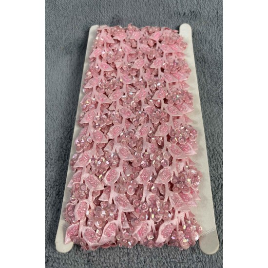 Talvora Dekoratif Şerit Kenar S&uuml;s&uuml; &ndash; El İşi, Organizasyon, S&uuml;sleme İ&ccedil;in 3 cm En 1 Metre-SRT-300-104