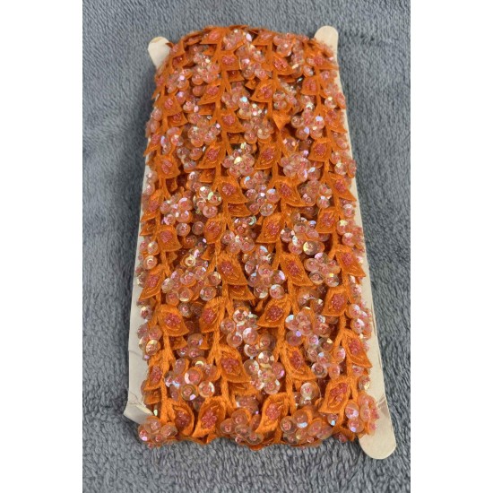 Morixa Dekoratif Şerit Kenar S&uuml;s&uuml; &ndash; El İşi, Organizasyon, S&uuml;sleme İ&ccedil;in 3 cm En 1 Metre-SRT-300-106