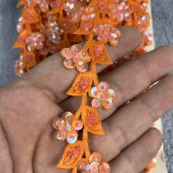 Morixa Dekoratif Şerit Kenar S&uuml;s&uuml; &ndash; El İşi, Organizasyon, S&uuml;sleme İ&ccedil;in 3 cm En 1 Metre-SRT-300-106