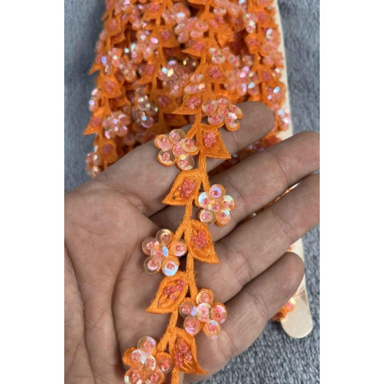 Morixa Dekoratif Şerit Kenar S&uuml;s&uuml; &ndash; El İşi, Organizasyon, S&uuml;sleme İ&ccedil;in 3 cm En 1 Metre-SRT-300-106