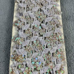 Draxor Dekoratif Şerit Kenar S&uuml;s&uuml; &ndash; El İşi, Organizasyon, S&uuml;sleme İ&ccedil;in 3 cm En 1 Metre-SRT-300-107