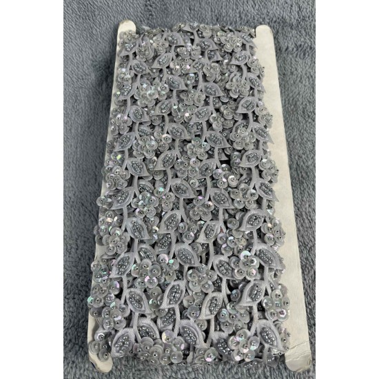 Selvion Dekoratif Şerit Kenar S&uuml;s&uuml; &ndash; El İşi, Organizasyon, S&uuml;sleme İ&ccedil;in 3 cm En 1 Metre-SRT-300-108