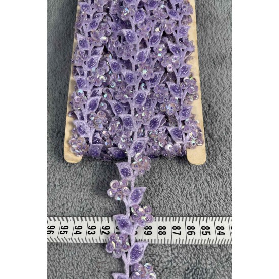 Pelvex Dekoratif Şerit Kenar S&uuml;s&uuml; &ndash; El İşi, Organizasyon, S&uuml;sleme İ&ccedil;in 3 cm En 1 Metre-SRT-300-109