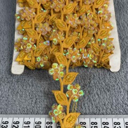 Torixa Dekoratif Şerit Kenar S&uuml;s&uuml; &ndash; El İşi, Organizasyon, S&uuml;sleme İ&ccedil;in 3 cm En 1 Metre-SRT-300-110