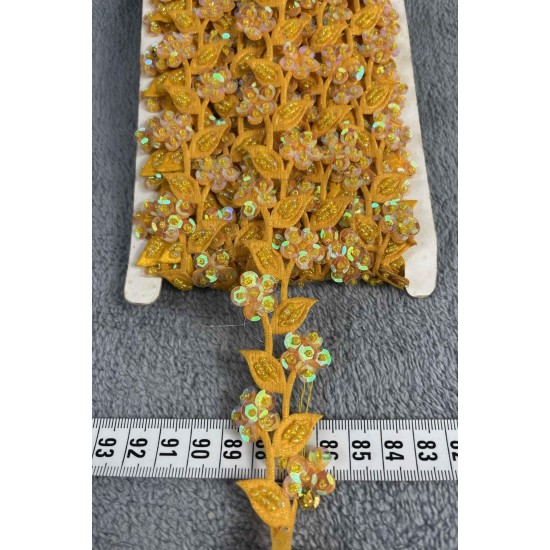 Torixa Dekoratif Şerit Kenar S&uuml;s&uuml; &ndash; El İşi, Organizasyon, S&uuml;sleme İ&ccedil;in 3 cm En 1 Metre-SRT-300-110