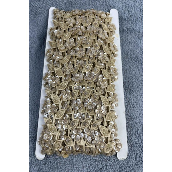 Lavion Dekoratif Şerit Kenar S&uuml;s&uuml; &ndash; El İşi, Organizasyon, S&uuml;sleme İ&ccedil;in 3 cm En 1 Metre-SRT-300-111