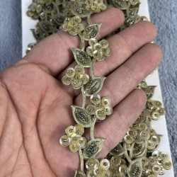 Borex Dekoratif Şerit Kenar S&uuml;s&uuml; &ndash; El İşi, Organizasyon, S&uuml;sleme İ&ccedil;in 3 cm En 1 Metre-SRT-300-113