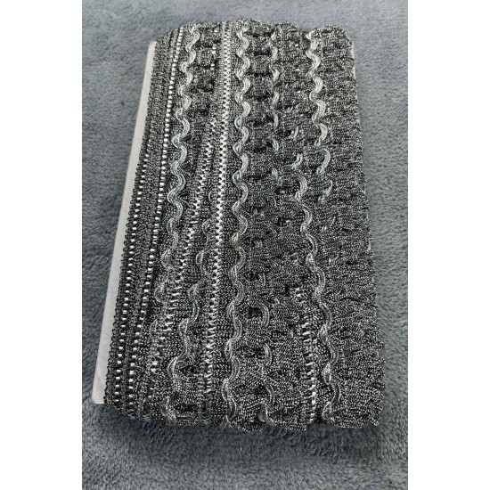 Calvion Dekoratif Şerit Kenar S&uuml;s&uuml; &ndash; El İşi, Organizasyon, S&uuml;sleme İ&ccedil;in 3 cm En 1 Metre-SRT-300-114