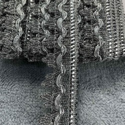 Calvion Dekoratif Şerit Kenar S&uuml;s&uuml; &ndash; El İşi, Organizasyon, S&uuml;sleme İ&ccedil;in 3 cm En 1 Metre-SRT-300-114