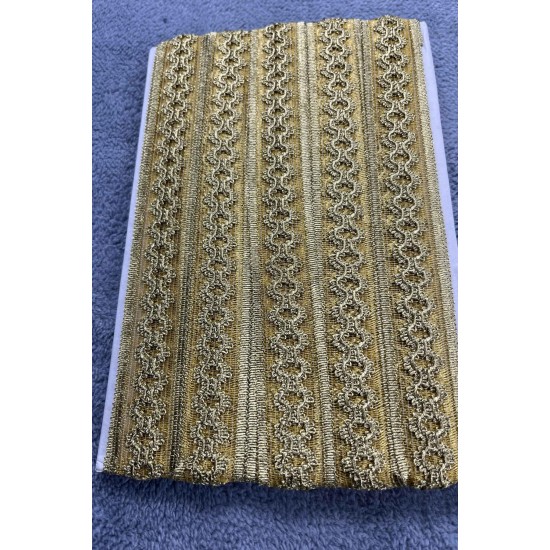 Noltra Dekoratif Şerit Kenar S&uuml;s&uuml; &ndash; El İşi, Organizasyon, S&uuml;sleme İ&ccedil;in 3 cm En 1 Metre-SRT-300-116