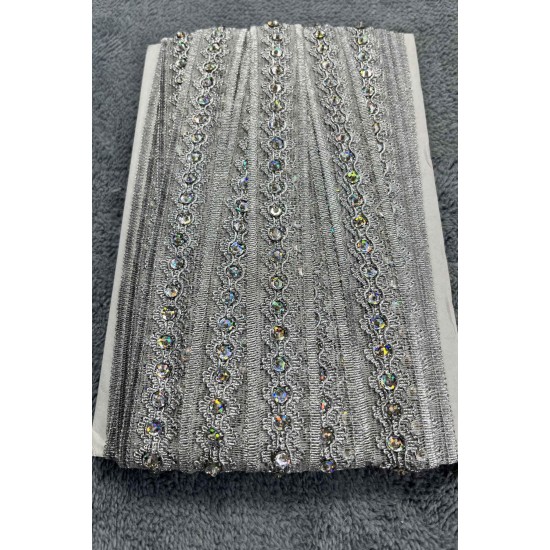 Vorex Dekoratif Şerit Kenar S&uuml;s&uuml; &ndash; El İşi, Organizasyon, S&uuml;sleme İ&ccedil;in 3 cm En 1 Metre-SRT-300-117