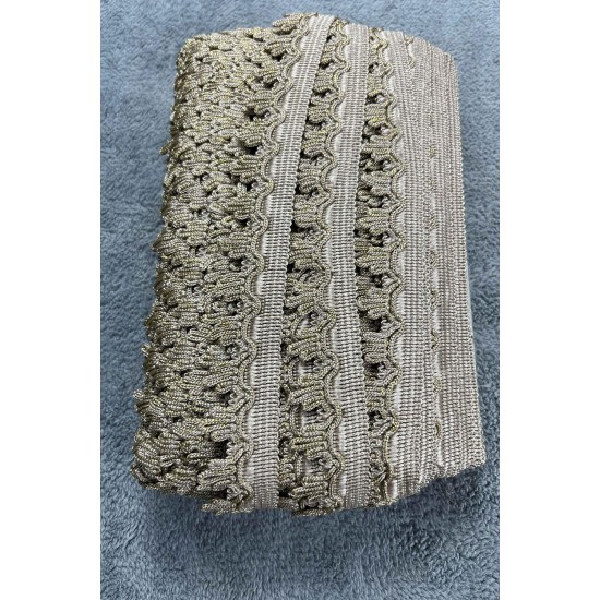 Sorvion Dekoratif Şerit Kenar S&uuml;s&uuml; &ndash; El İşi, Organizasyon, S&uuml;sleme İ&ccedil;in 3 cm En 1 Metre-SRT-300-119