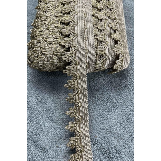 Sorvion Dekoratif Şerit Kenar S&uuml;s&uuml; &ndash; El İşi, Organizasyon, S&uuml;sleme İ&ccedil;in 3 cm En 1 Metre-SRT-300-119