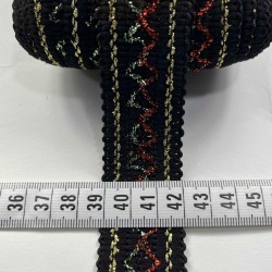 Keltra Dekoratif Şerit Kenar S&uuml;s&uuml; &ndash; El İşi, Organizasyon, S&uuml;sleme İ&ccedil;in 3 cm En 1 Metre-SRT-300-120