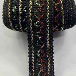 Keltra Dekoratif Şerit Kenar S&uuml;s&uuml; &ndash; El İşi, Organizasyon, S&uuml;sleme İ&ccedil;in 3 cm En 1 Metre-SRT-300-120