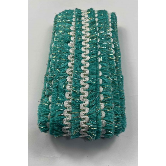 Zorex Dekoratif Şerit Kenar S&uuml;s&uuml; &ndash; El İşi, Organizasyon, S&uuml;sleme İ&ccedil;in 3 cm En 1 Metre-SRT-300-121