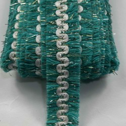 Zorex Dekoratif Şerit Kenar S&uuml;s&uuml; &ndash; El İşi, Organizasyon, S&uuml;sleme İ&ccedil;in 3 cm En 1 Metre-SRT-300-121