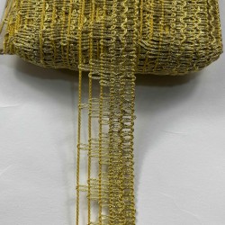 Velion Dekoratif Şerit Kenar S&uuml;s&uuml; &ndash; El İşi, Organizasyon, S&uuml;sleme İ&ccedil;in 3 cm En 1 Metre-SRT-300-122