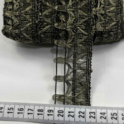 Telvion Dekoratif Şerit Kenar S&uuml;s&uuml; &ndash; El İşi, Organizasyon, S&uuml;sleme İ&ccedil;in 3 cm En 1 Metre-SRT-300-124