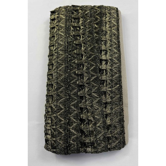 Telvion Dekoratif Şerit Kenar S&uuml;s&uuml; &ndash; El İşi, Organizasyon, S&uuml;sleme İ&ccedil;in 3 cm En 1 Metre-SRT-300-124