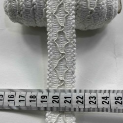 Xandor Dekoratif Şerit Kenar S&uuml;s&uuml; &ndash; El İşi, Organizasyon, S&uuml;sleme İ&ccedil;in 3 cm En 1 Metre-SRT-300-125