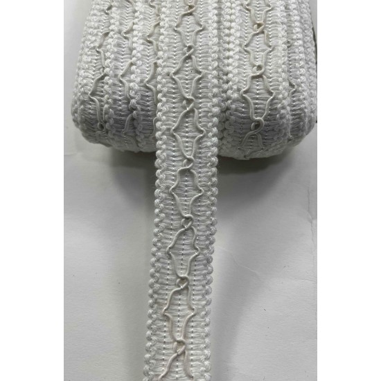 Xandor Dekoratif Şerit Kenar S&uuml;s&uuml; &ndash; El İşi, Organizasyon, S&uuml;sleme İ&ccedil;in 3 cm En 1 Metre-SRT-300-125