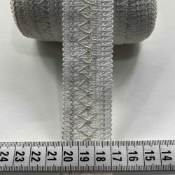 Marvion Dekoratif Şerit Kenar S&uuml;s&uuml; &ndash; El İşi, Organizasyon, S&uuml;sleme İ&ccedil;in 3 cm En 1 Metre-SRT-300-127