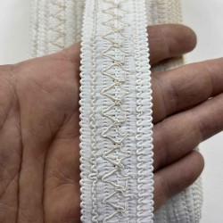 Marvion Dekoratif Şerit Kenar S&uuml;s&uuml; &ndash; El İşi, Organizasyon, S&uuml;sleme İ&ccedil;in 3 cm En 1 Metre-SRT-300-127