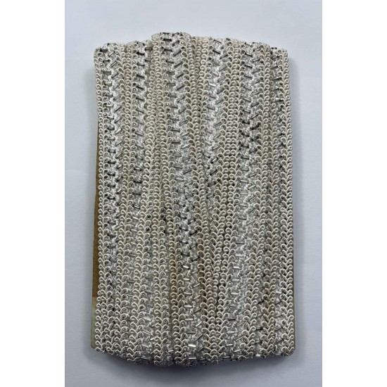 Devora Dekoratif Şerit Kenar S&uuml;s&uuml; &ndash; El İşi, Organizasyon, S&uuml;sleme İ&ccedil;in 3 cm En 1 Metre-SRT-300-129