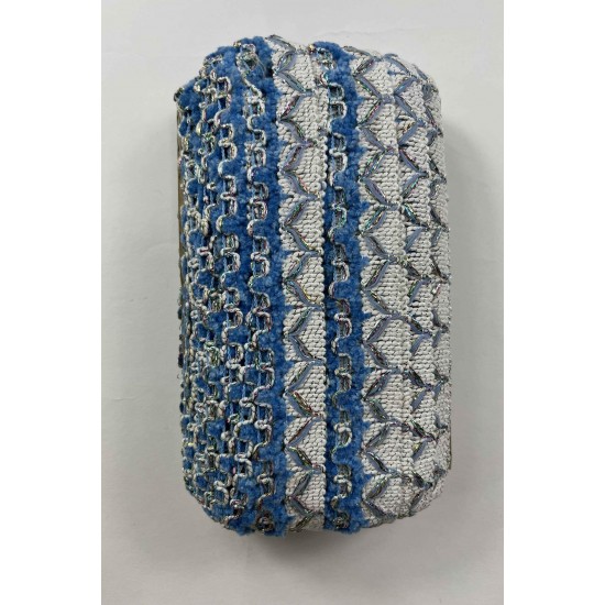 Valmira Dekoratif Şerit Kenar S&uuml;s&uuml; &ndash; El İşi, Organizasyon, S&uuml;sleme İ&ccedil;in 3 cm En 1 Metre-SRT-300-132