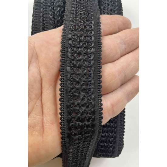 Norvex Dekoratif Şerit Kenar S&uuml;s&uuml; &ndash; El İşi, Organizasyon, S&uuml;sleme İ&ccedil;in 3 cm En 1 Metre-SRT-300-133