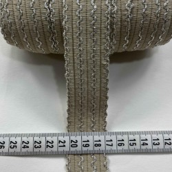 Terion Dekoratif Şerit Kenar S&uuml;s&uuml; &ndash; El İşi, Organizasyon, S&uuml;sleme İ&ccedil;in 3 cm En 1 Metre-SRT-300-134