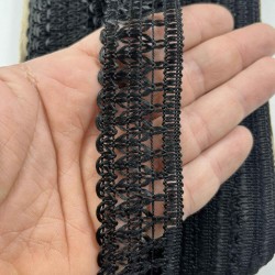 Lorvion Dekoratif Şerit Kenar S&uuml;s&uuml; &ndash; El İşi, Organizasyon, S&uuml;sleme İ&ccedil;in 3 cm En 1 Metre-SRT-300-136