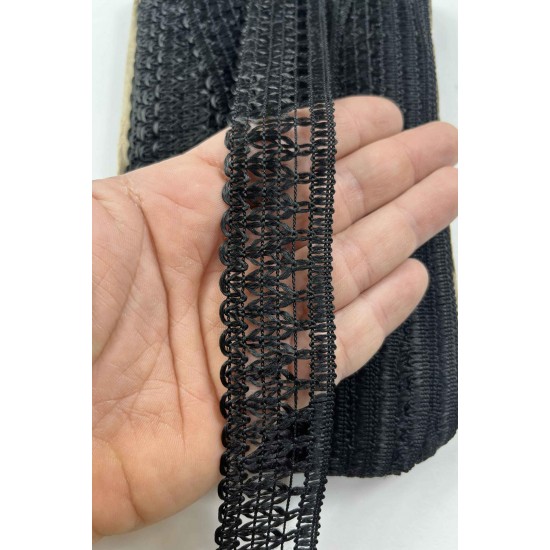 Lorvion Dekoratif Şerit Kenar S&uuml;s&uuml; &ndash; El İşi, Organizasyon, S&uuml;sleme İ&ccedil;in 3 cm En 1 Metre-SRT-300-136