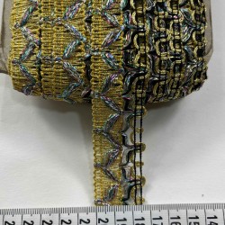 Varion Dekoratif Şerit Kenar S&uuml;s&uuml; &ndash; El İşi, Organizasyon, S&uuml;sleme İ&ccedil;in 3 cm En 1 Metre-SRT-300-138