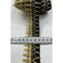 Zorvella Premium Dekoratif Şerit Kenar S&uuml;s&uuml; &ndash; El İşi Organizasyon S&uuml;sleme 4 cm En 1 Metre-SRT-400-100