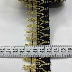 Zorvella Premium Dekoratif Şerit Kenar S&uuml;s&uuml; &ndash; El İşi Organizasyon S&uuml;sleme 4 cm En 1 Metre-SRT-400-100