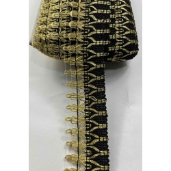 Zorvella Premium Dekoratif Şerit Kenar S&uuml;s&uuml; &ndash; El İşi Organizasyon S&uuml;sleme 4 cm En 1 Metre-SRT-400-100