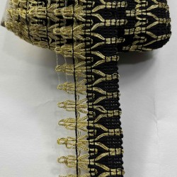 Zorvella Premium Dekoratif Şerit Kenar S&uuml;s&uuml; &ndash; El İşi Organizasyon S&uuml;sleme 4 cm En 1 Metre-SRT-400-100