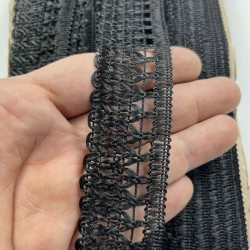 Velruna Premium Dekoratif Şerit Kenar S&uuml;s&uuml; &ndash; El İşi Organizasyon S&uuml;sleme 4 cm En 1 Metre-SRT-400-103