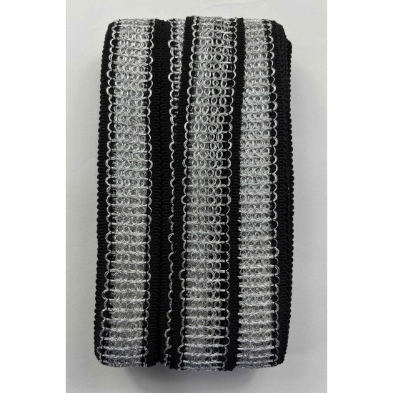 Korvion Premium Dekoratif Şerit Kenar S&uuml;s&uuml; &ndash; El İşi Organizasyon S&uuml;sleme 4 cm En 1 Metre-SRT-400-104