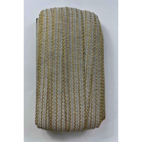 Mirexon Premium Dekoratif Şerit Kenar S&uuml;s&uuml; &ndash; El İşi Organizasyon S&uuml;sleme 4 cm En 1 Metre-SRT-400-106