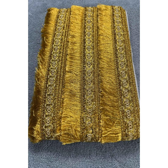 Nexlora Premium Dekoratif Serit Kenar Susu &ndash; El Isi Organizasyon Susleme 5 cm En 1 Metre-SRT-500-101