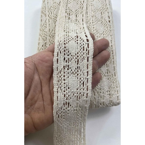 Korvexa Premium Dekoratif Serit Kenar Susu &ndash; El Isi Organizasyon Susleme 5 cm En 1 Metre-SRT-500-104