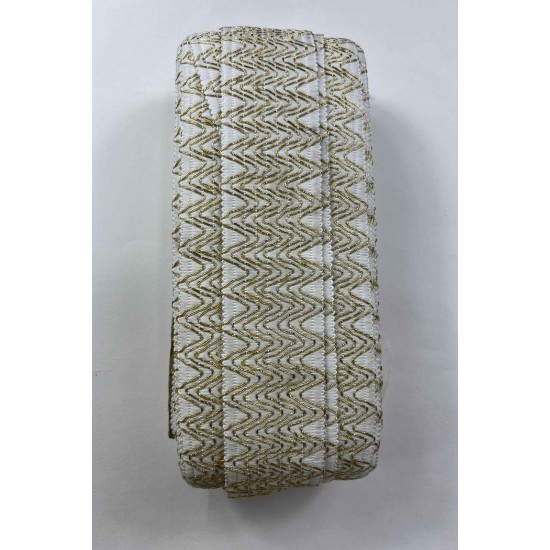 Mirevex Premium Dekoratif Serit Kenar Susu &ndash; El Isi Organizasyon Susleme 5 cm En 1 Metre-SRT-500-106