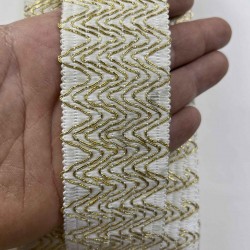 Mirevex Premium Dekoratif Serit Kenar Susu &ndash; El Isi Organizasyon Susleme 5 cm En 1 Metre-SRT-500-106